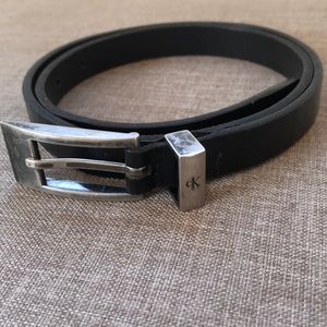 Black Calvin Klein Belt (FREE w/ 1 other item)